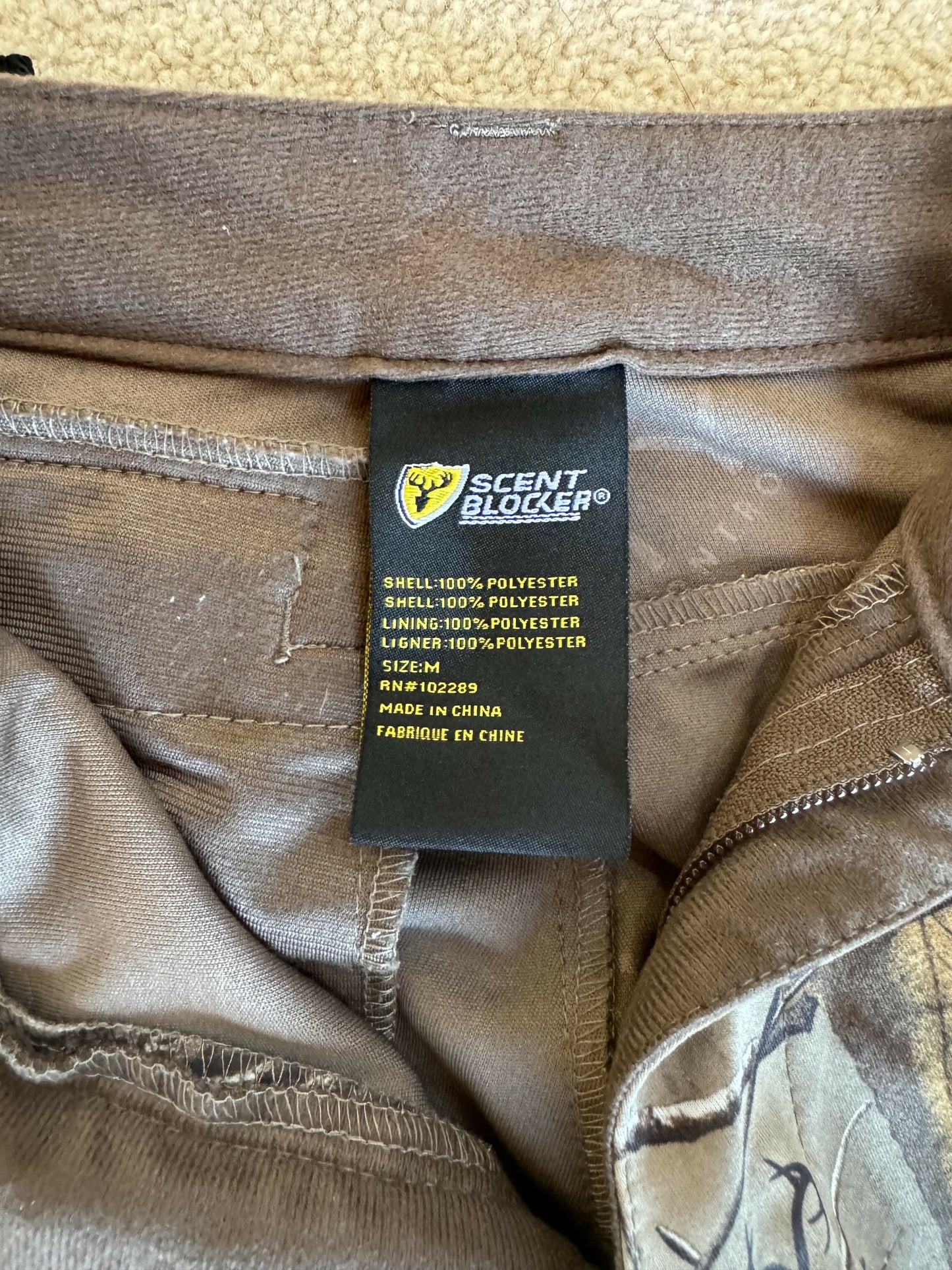 Scentblocker full zip jacket and pant