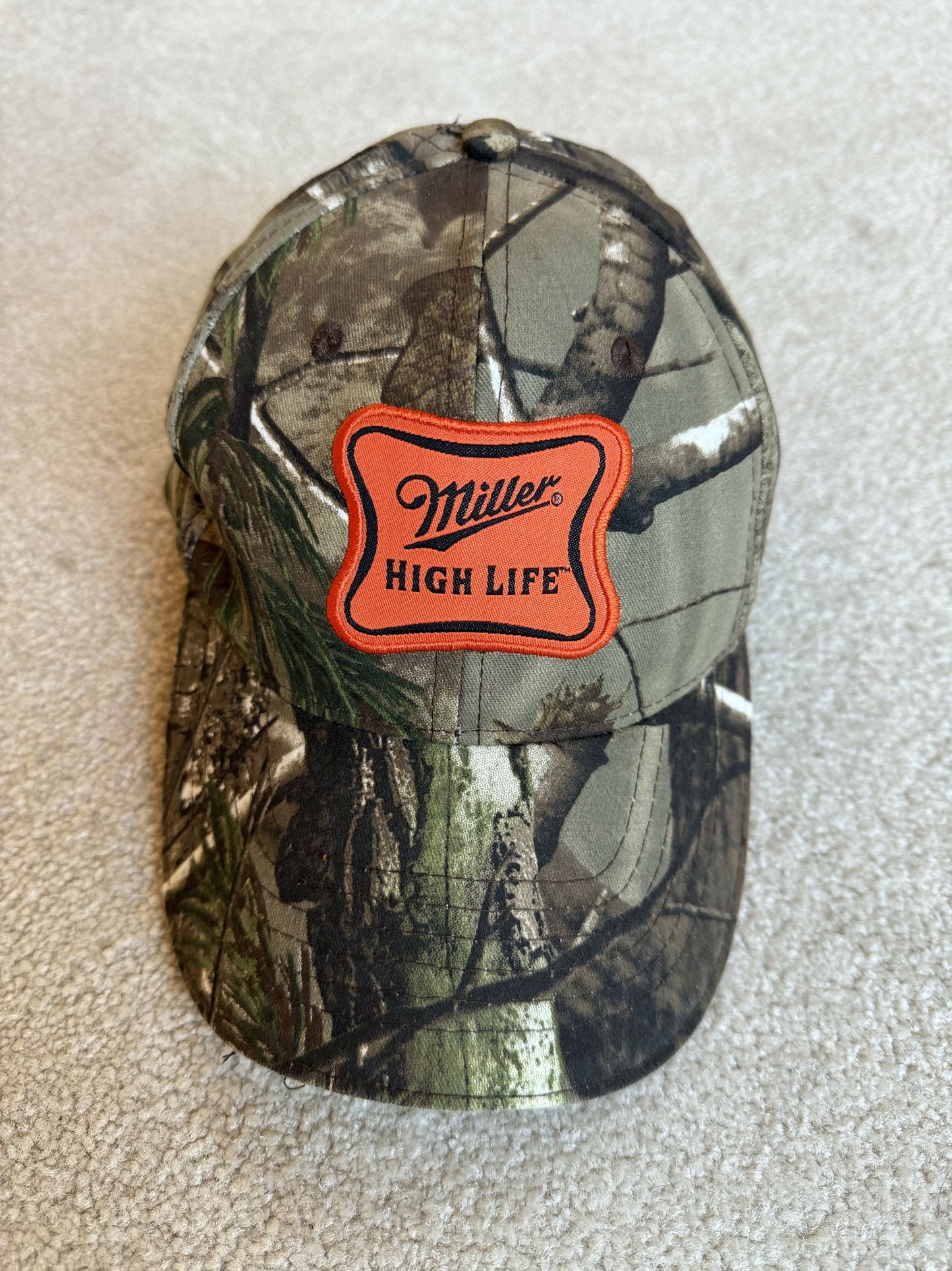 Miller High Life camo hat